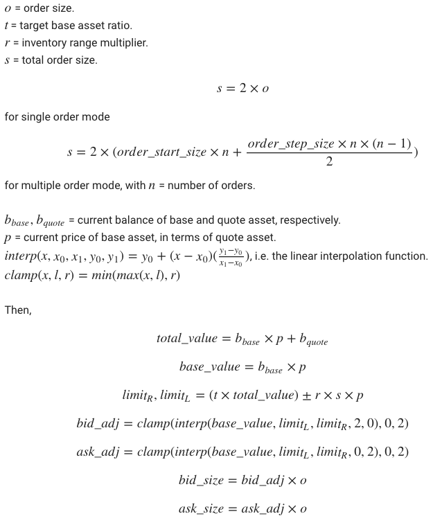 inventory skew maths