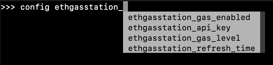 Control every aspect of your gas settings
